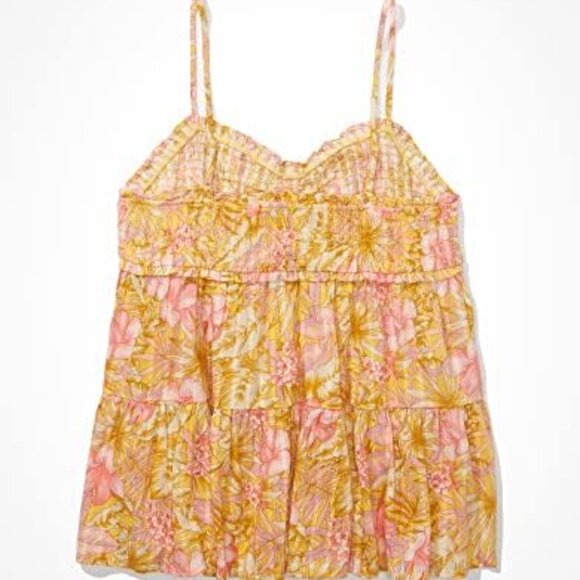 American Eagle - Smocked Babydoll Cami - Picture 5 of 5